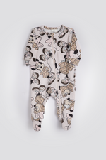 אוברול קטיפה MINNIE לתינוקות בצבע ורוד