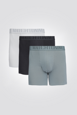 שלישיית בוקסרים צמודים ארוכים