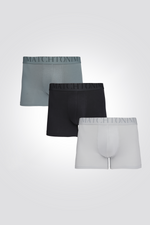 שלישיית בוקסרים צמודים קצרים