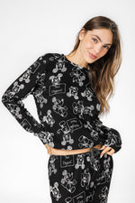 סט פיג’מת מעבר MICKEY לנשים