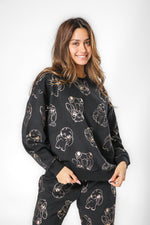 סט פיג’מה פוטר STITCH לנשים