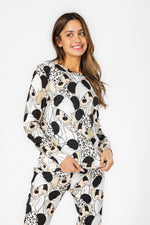 סט פיג’מת מעבר MICKEY ROYAL לנשים