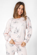 סט פיג’מת מעבר דקה FLOWERS