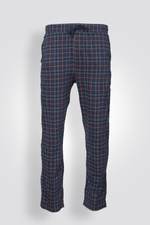 מכנסי פיג'מה PLAIDS בצבע נייבי