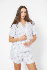 סט פיג’מה מכופתרת קצרה MINNIE