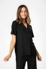 סט פיג’מת מעבר מכופתרת