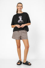 סט פיג'מה קצרה לנשים MINNIE