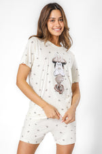 סט פיג’מה קצרה MINNIE