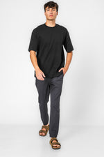 מכנסיים ארוכים כותנה אלסטית