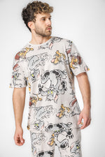 סט פיג’מה יוניסקס TOM AND JERRY