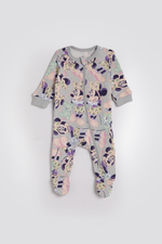 אוברול דק עם שני רוכסנים דו כיוונים NEWBORN