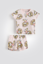 סט פיג’מה קצרה PAW PATROL לילדות