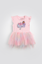 שמלה קצרה מסתובבת עם טול GABBY