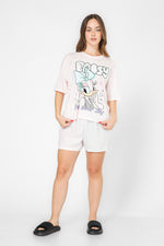 סט פיג’מה קצרה DAISY