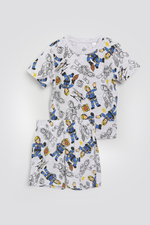 סט פיג’מה קצרה FIREMAN SAM