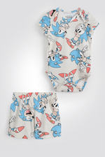 סט פיג’מה קצרה לילדים SONIC