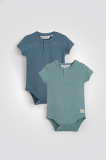 מארז שני בגדי גוף בד וופל