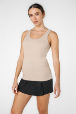 גופיית ריב עם צווארון עגול