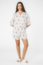 סט פיג’מה מכופתרת קצרה MINNIE