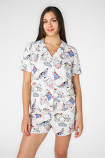 סט פיג’מה קצרה GARFIELD