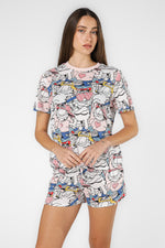 סט פיג’מה קצרה GARFIELD