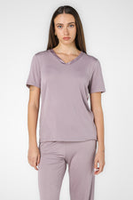 פיג'מת מעבר מבד מודל עם מכנסיים ארוכים