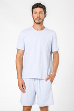 סט פיג'מה קצרה לגברים