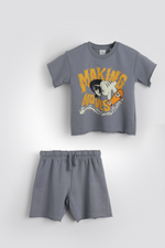 סט פיג’מה קצרה MICKEY לילדים