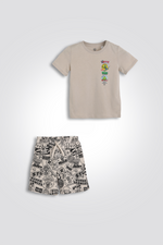 סט פיג’מה קצרה BRAWL STARS לילדים