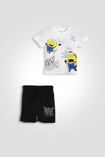 סט פיג'מה קצרה MINION לילדים