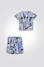 סט פיג’מה קצרה MICKEY לילדים
