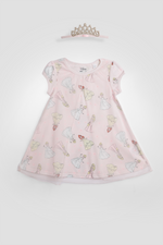 כותונת לילה נסיכות עם כתר