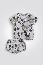 סט פיג’מה קצרה MICKEY