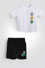 סט פיג'מה קצרה BRAWLSTARS