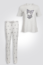 סט פיג’מה וופל KURUMI לנשים