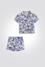 סט פיג’מה מכופתרת קצרה POOH