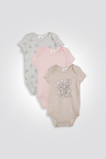 מארז 3 בגדי גוף פוינטל MINNIE