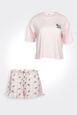 סט פיג’מה קצרה MICKEY לנשים