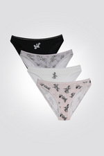 מארז רביעיית תחתוני היי-לג מיני ודייזי | דלתא