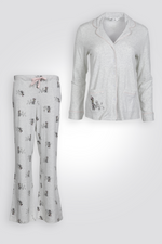 סט פיג'מה מכופתרת מיני מאוס | דלתא