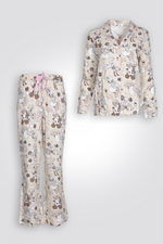 סט פיג'מה מכותפרת מיקי מאוס והחברים | דלתא