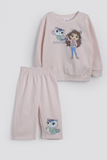 סט פיג'מה פוטר עם נצנצים בית הבובות של גבי | דלתא