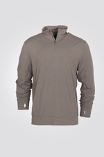 חולצה ספורטיבית עם צווארון גבוה בשילוב רוכסן | דלתא