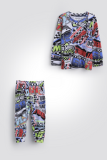 סט פיג'מה הוט וילס | דלתא