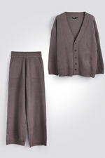 סט פיג'מה קרדיגן | דלתא