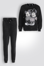 סט פיג'מה פוטר מיקי ומיני מאוס | דלתא