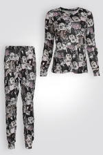 סט פיג'מה ארוכה מיני מאוס | דלתא