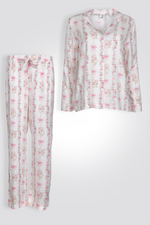 סט פיג'מה מכופתרת פלנל פו הדב | דלתא