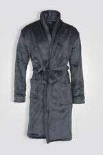 חלוק עם קפוצ'ון פליז ריב | דלתא