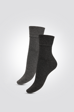 מארז שני זוגות גרביים באורך רבע | דלתא